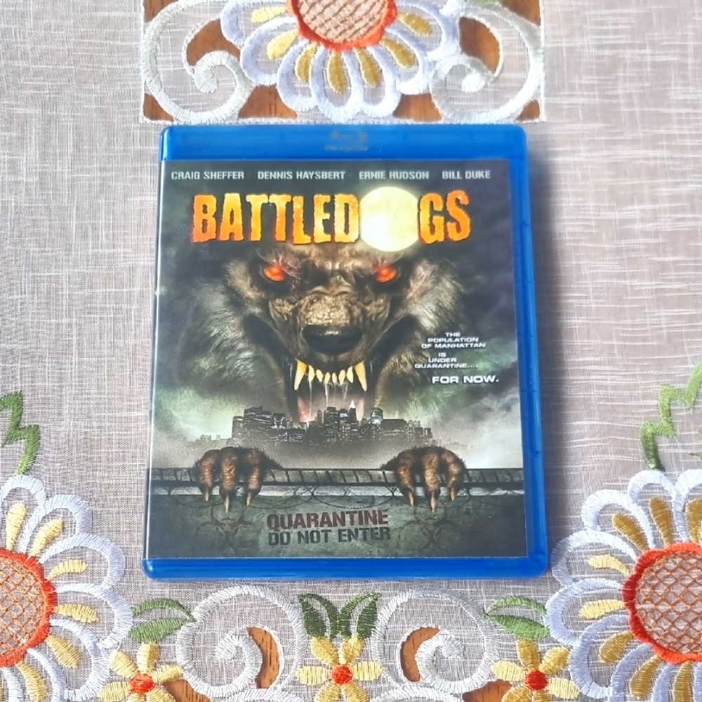 Battledogs Blu-ray Movie - Blue Case